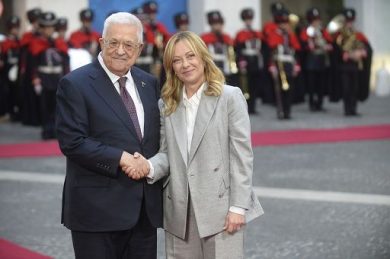 Meloni: Abu Mazen ad Atreju fa giustizia delle falsità sul mio governo