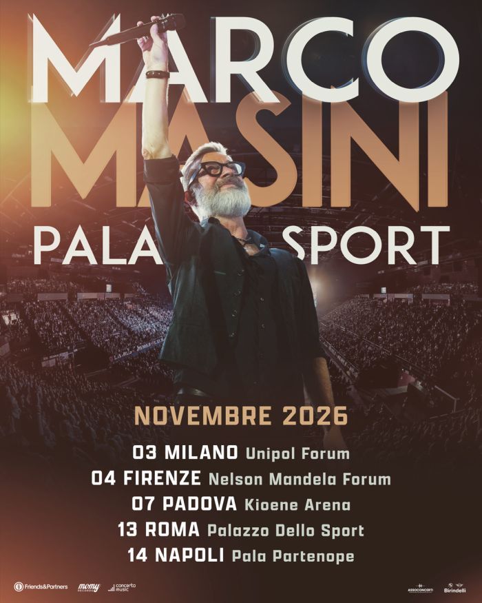 Marco Masini dopo Sanremo farà un tour nei palazzetti
