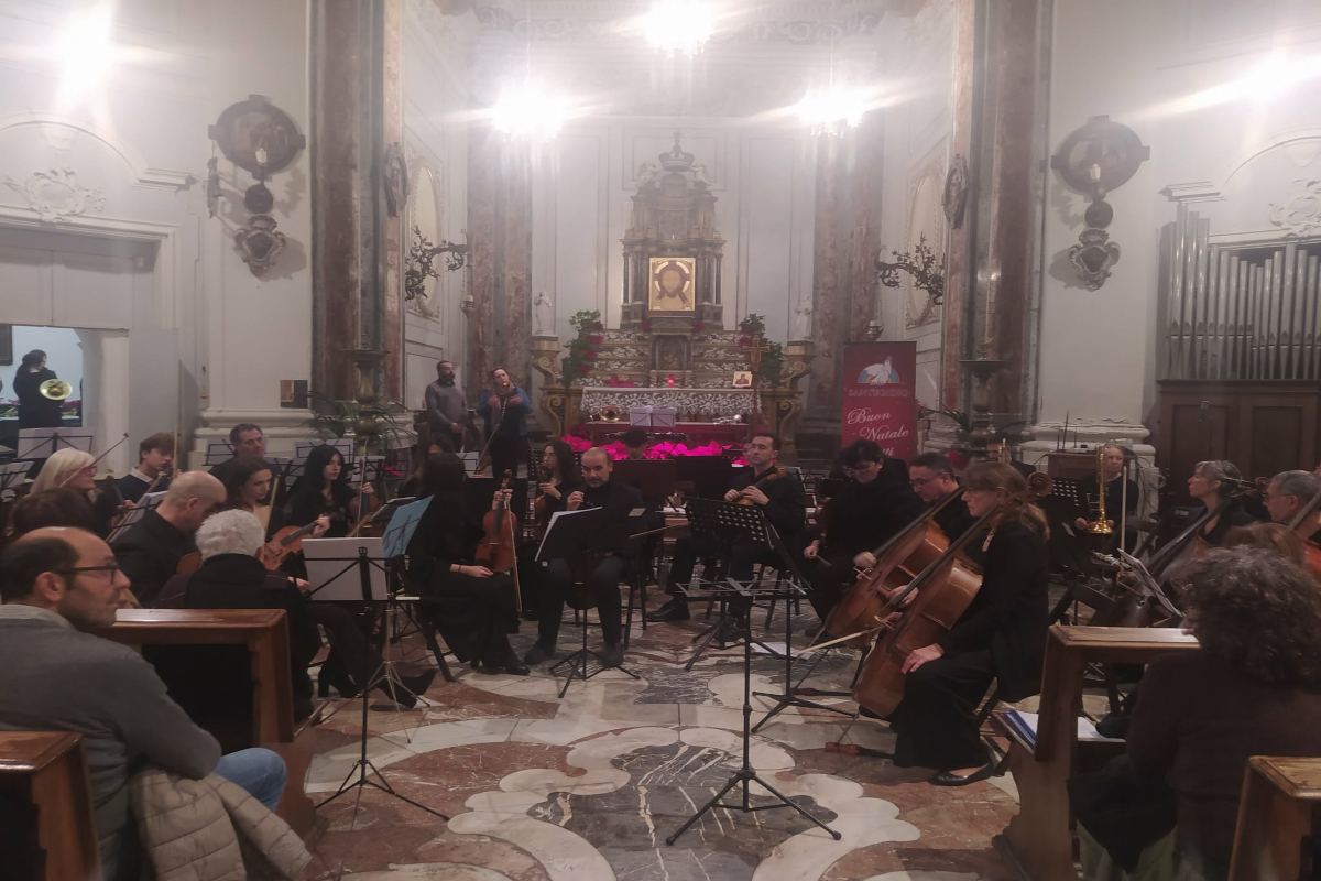 Un concerto di Natale all’insegna della solidarietà nella chiesa di Santa Chiara a Catania