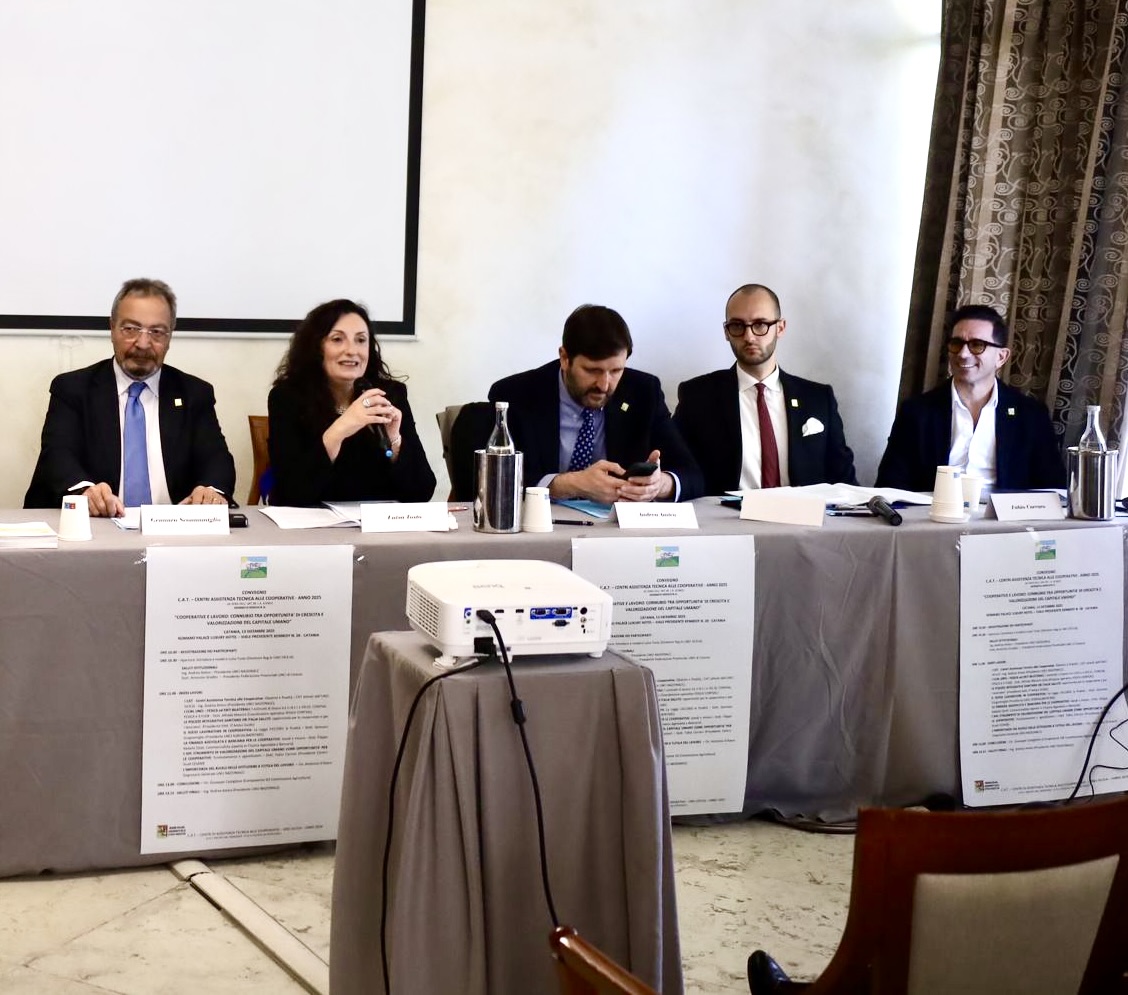 Cooperative e lavoro, al Romano Palace Luxury Hotel di Catania l’ultimo convegno Unci del 2025 Cooperative e lavoro, al Romano Palace Luxury Hotel di Catania l’ultimo convegno Unci del 2025