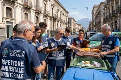 Catania, il Comune ricerca volontari con la qualifica di Ispettore Ambientale