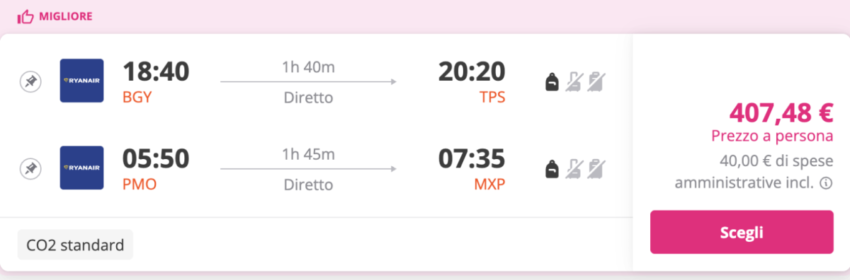 Caro voli, poche speranze per i fuorisede siciliani: prezzi alle stelle per le feste di Natale