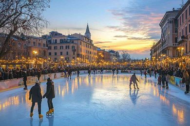 Bambini pattinano sulle note di “Faccetta nera”: scoppia la polemica e la canzone partita per errore