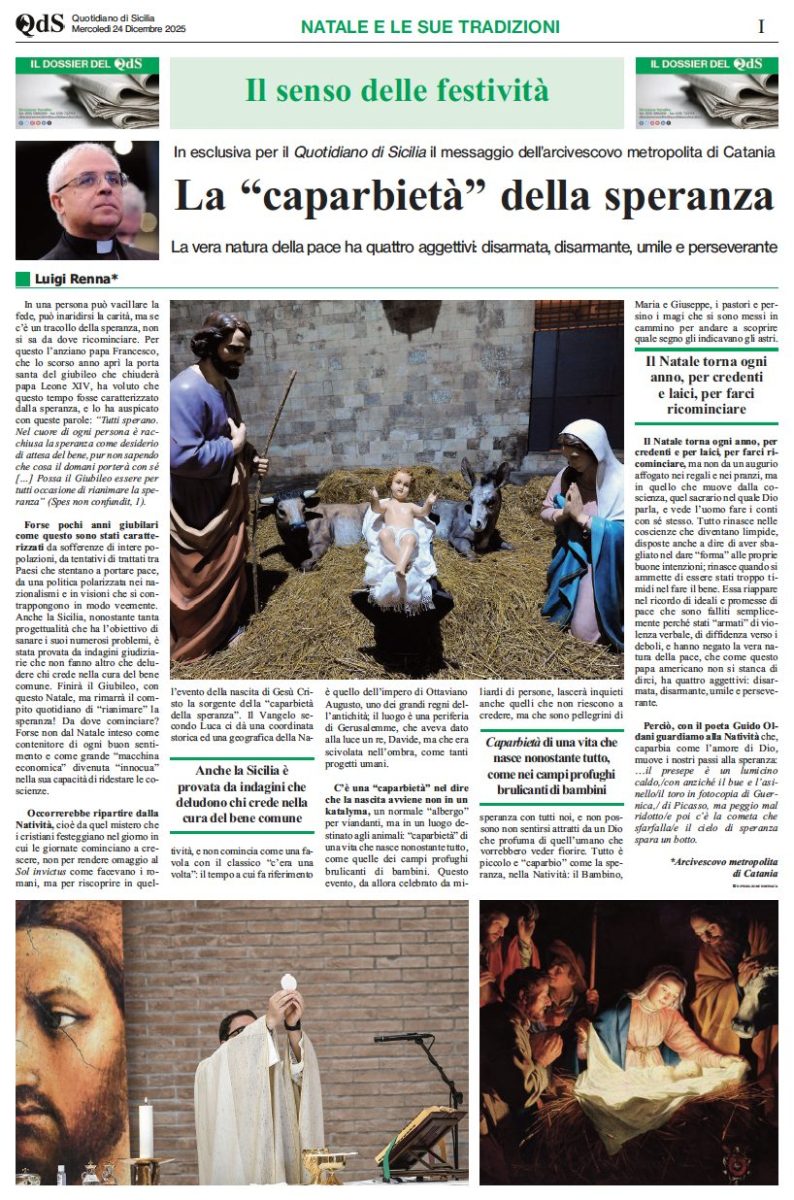 Le festività tra speranza, tradizioni e… amici animali