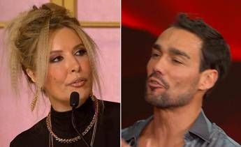Ballando, Lucarelli ‘punzecchia’ Fognini e lui risponde: “Dobbiamo litigare?”