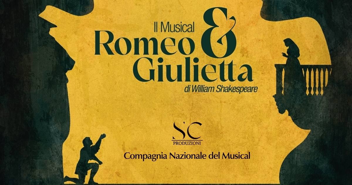 A Catania va in scena il musical Romeo&Giulietta: le date e i biglietti