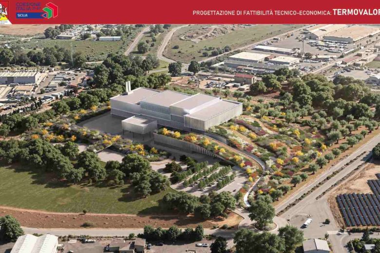 Rifiuti, le immagini dei due termovalorizzatori a Palermo e Catania. Schifani: “Siamo a buon punto”