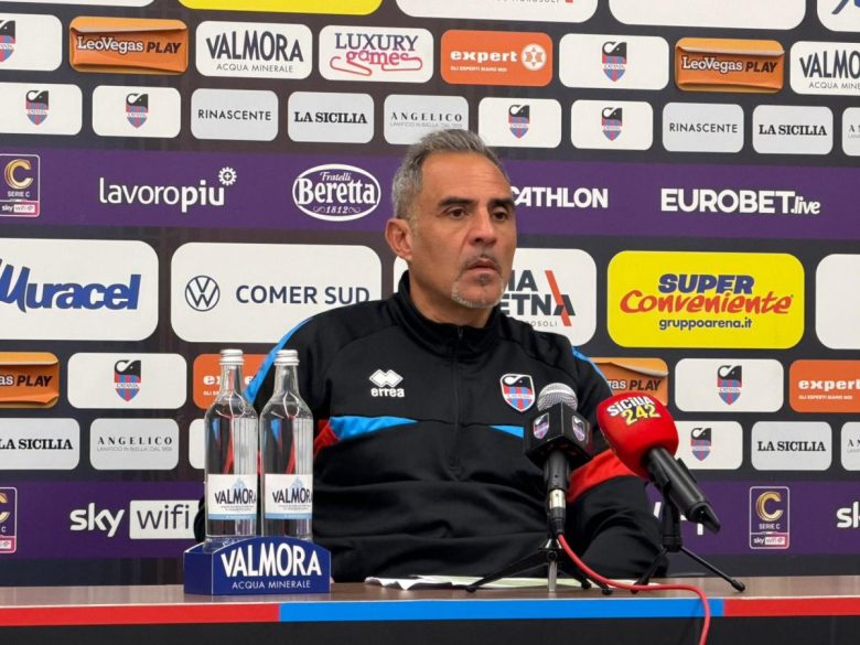 Verso Catania-Atalanta U23, Toscano: “Serve migliorare il FVS. Bruzzaniti? Vi dico…”