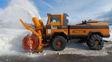 FOTO – Maltempo, l’emergenza su Piano Provenzana e situazione piste: interviene anche l’Anas per sgomberare l’area