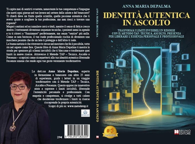 Anna Maria Depalma lancia il libro su come riscoprire la propria autenticità con il Metodo TAP