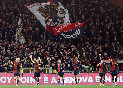 Calcio, Genoa-Cagliari 3-0, rossoblù travolgenti