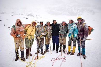 Cinema, finite le riprese di “Bianco” con Borghi-Walter Bonatti