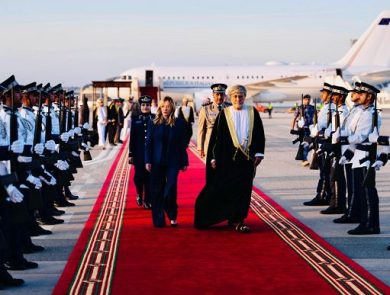 Missione asiatica per Meloni. Prima tappa in Oman, su sfondo crisi Iran