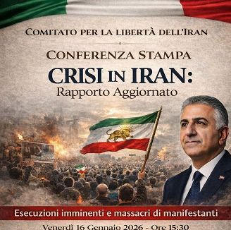 Iran, domani centrodestra presenta a Milano “Rapporto sui massacri”