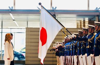 Italia-Giappone, Meloni: impegno comune per pace Ucraina e Medio Oriente