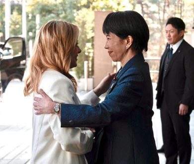 Italia Giappone, Meloni a Takaichi: crediamo molto in nostra alleanza