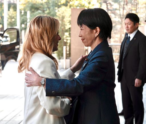 Italia Giappone, Meloni a Takaichi: crediamo molto in nostra alleanza