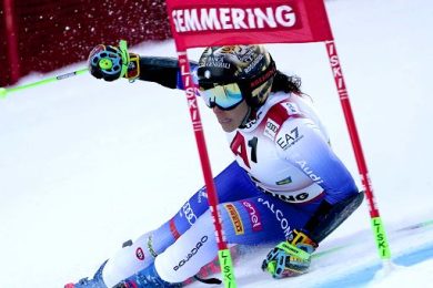 Sci, Brignone settima dopo la prima manche a Kronplatz