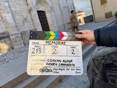 Primo Ciak per “Memoriae”, serie con Dario Aita e Gaia Messerklinger