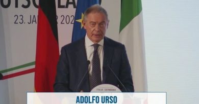 Italia-Germania, Urso: insieme possiamo indicare giusta rotta a Europa