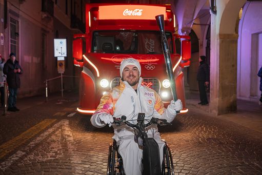 Milano-Cortina, portabandiera Italia Paralimpiadi tedoforo a Padova