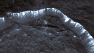 Inaf: Gas in uscita da pendii e crateri su Mercurio: il pianeta è vivo