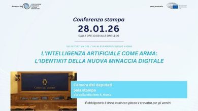 ”Quando l’AI diventa arma”: domani conferenza alla Camera