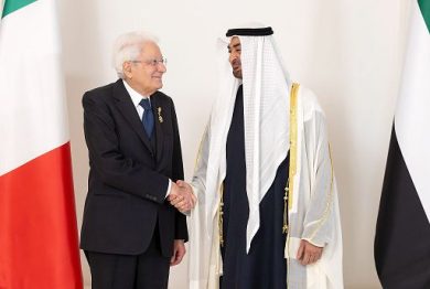 Al via la missione ufficiale di Mattarella negli Emirati Arabi: “amicizia e collaborazione”