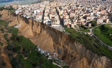 Frana Niscemi, l’Asi supporta attività di sorveglianza movimento franoso