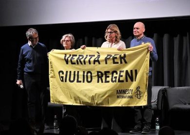Nastro delle legalità al film “Giulio Regeni tutto il male del mondo”