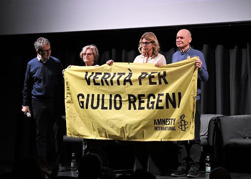 Nastro delle legalità al film “Giulio Regeni tutto il male del mondo”