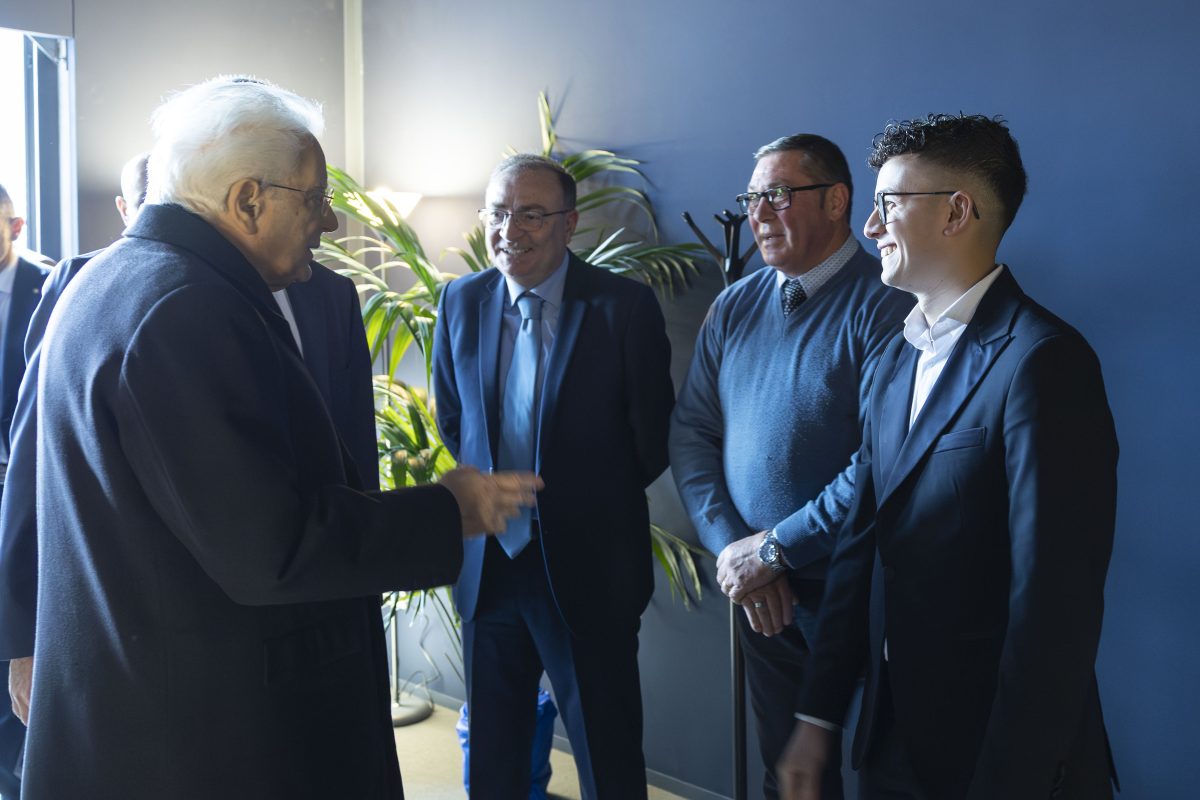 FOTO | Palermo, il Presidente della Repubblica Sergio Mattarella in visita a Fincantieri: “Complimenti alle Maestranze per il lavoro svolto”
