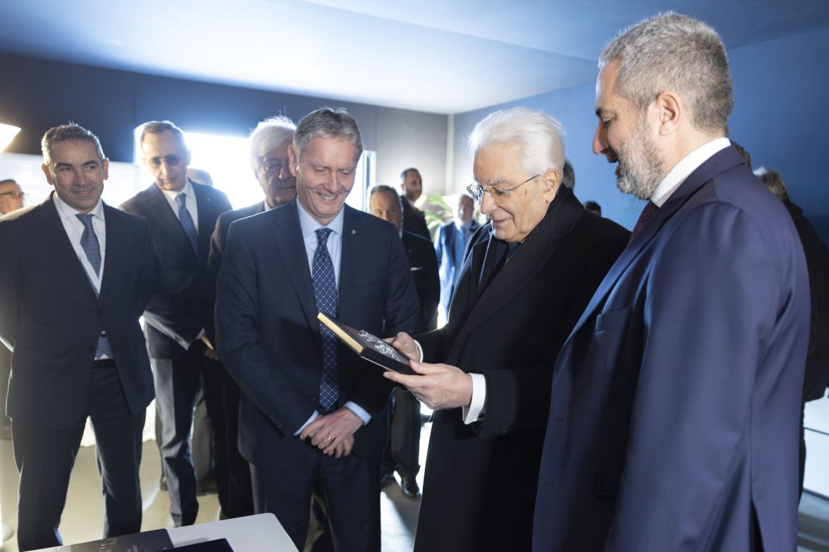 FOTO | Palermo, il Presidente della Repubblica Sergio Mattarella in visita a Fincantieri: “Complimenti alle Maestranze per il lavoro svolto”