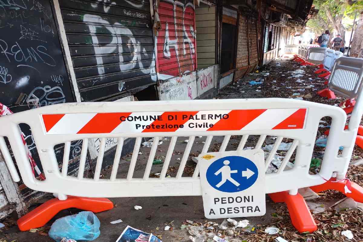 Palermo, al via la rimozione delle baracche a piazza Giulio Cesare e la riqualificazione al Ponte Ammiraglio