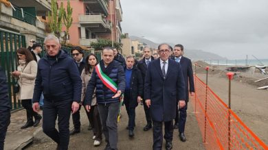 La Russa a Taormina dopo il ciclone Harry, De Luca: “Consegnata proposta di ordinanza per affrontare emergenza”