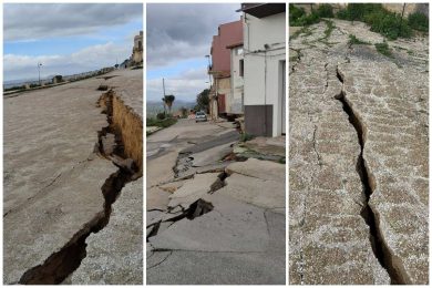 VIDEO | Frana a Niscemi, famiglie sfollate e abitazioni crollate: le incredibili immagini