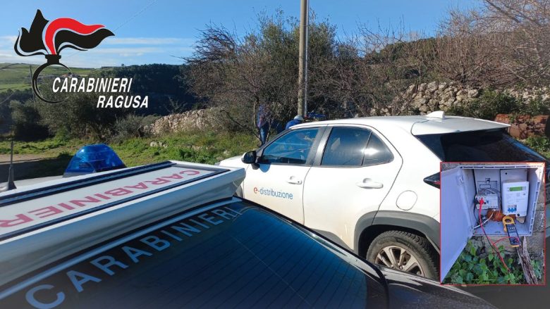 Clamoroso furto di luce a Ragusa: frode da oltre 50 mila euro, arrestato