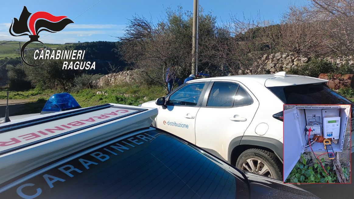 Clamoroso furto di luce a Ragusa: frode da oltre 50 mila euro, arrestato