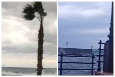 Il ciclone Harry si abbatte sulle isole minori, Eolie isolate: mareggiate spaventose, onde altissime e venti