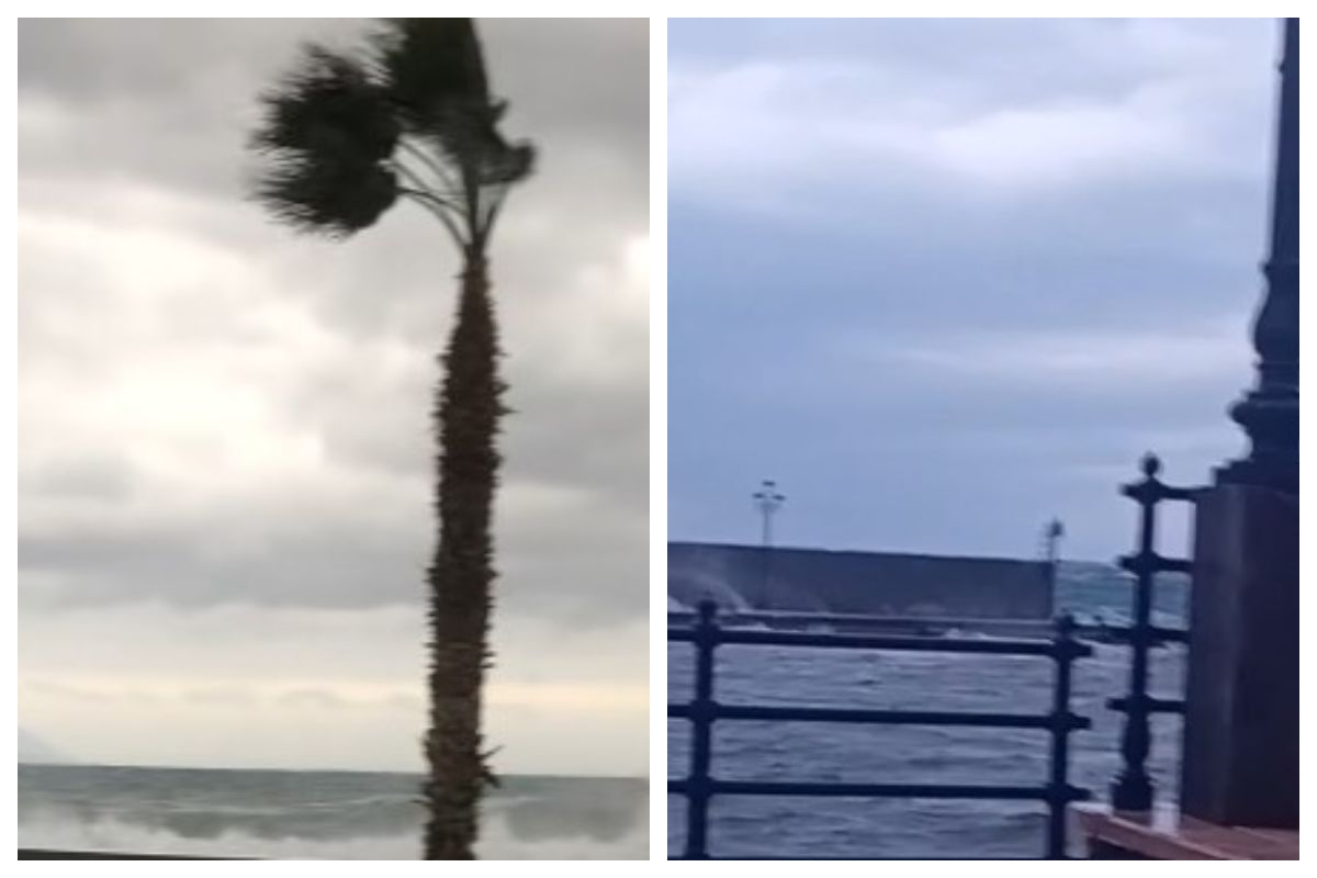 Il ciclone Harry si abbatte sulle isole minori, Eolie isolate: mareggiate spaventose, onde altissime e venti