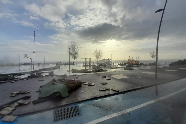 Maltempo, i lidi di Catania “scomparsi” dopo il ciclone Harry. Ragusa (SIB): “Bisogna agire in fretta”