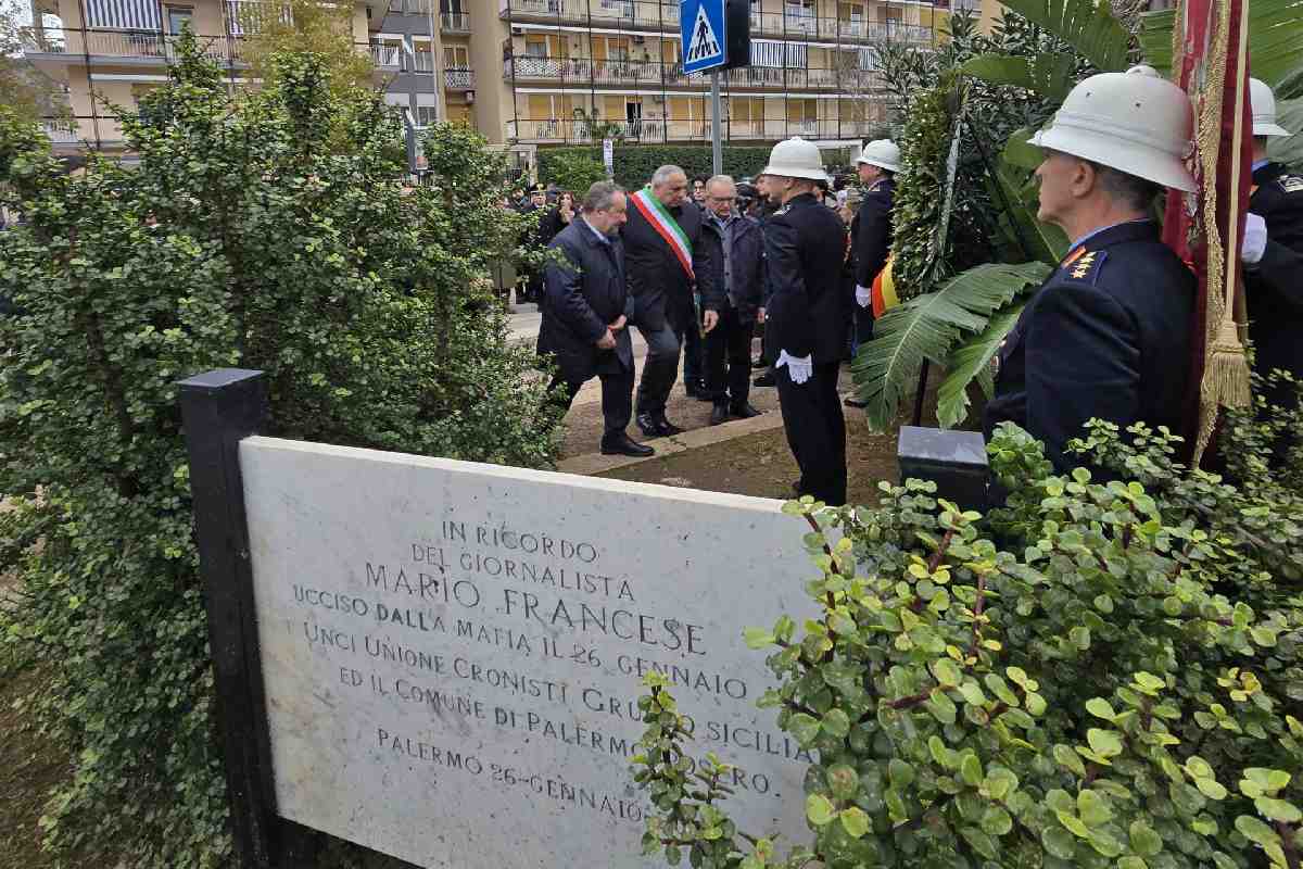 Palermo ricorda Mario Francese, Lagalla: “Ha scelto verità come missione civica”
