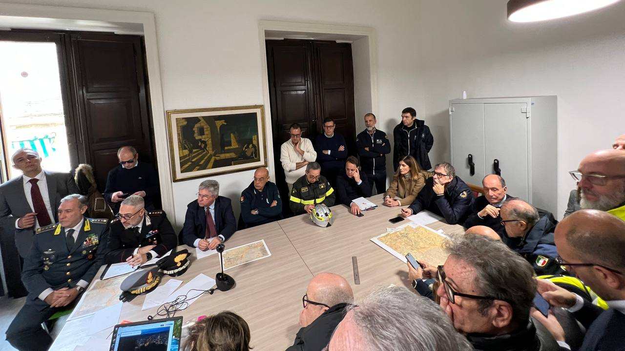Frana di Niscemi, Schifani partecipa al tavolo operativo al Comune
