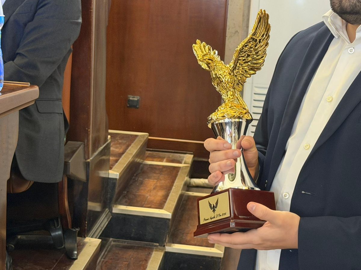 VIDEO | “Aquila d’Oro – Eccellenze di Sicilia”: mattinata di gala a Palazzo degli Elefanti, tra i premiati anche Raffaella Tregua