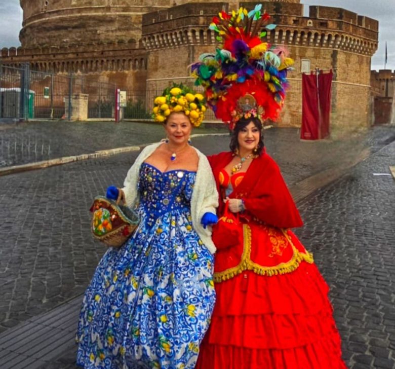 Viva la Befana 2026, Rosa Platania porta la Sicilia a Roma con un abito simbolo di rinascita