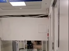 VIDEO | Cade controsoffitto al pronto soccorso del Cervello di Palermo, ferita operatrice sanitaria