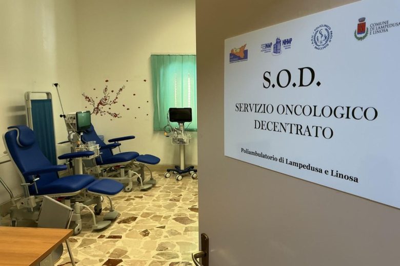 Lampedusa, aperta la nuova stanza del servizio oncologico decentrato