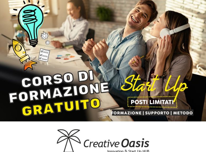 “Start the Oasis”, nasce il percorso gratuito di formazione per aspiranti imprenditori