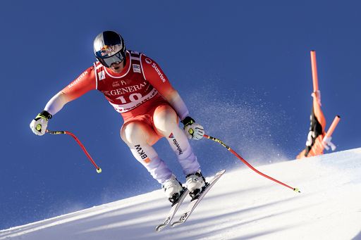 Sci, Von Allmen vince la libera a Crans Montana, Paris secondo