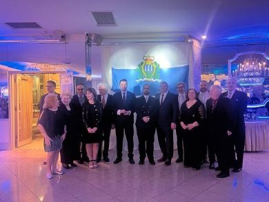San Marino, Capitani Reggenti a 91° anniversario Fratellanza di New York